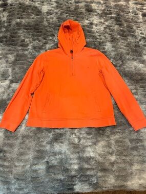 Ralph Lauren Women’s Coral Quarter-Zip Hooded Sweatshirt